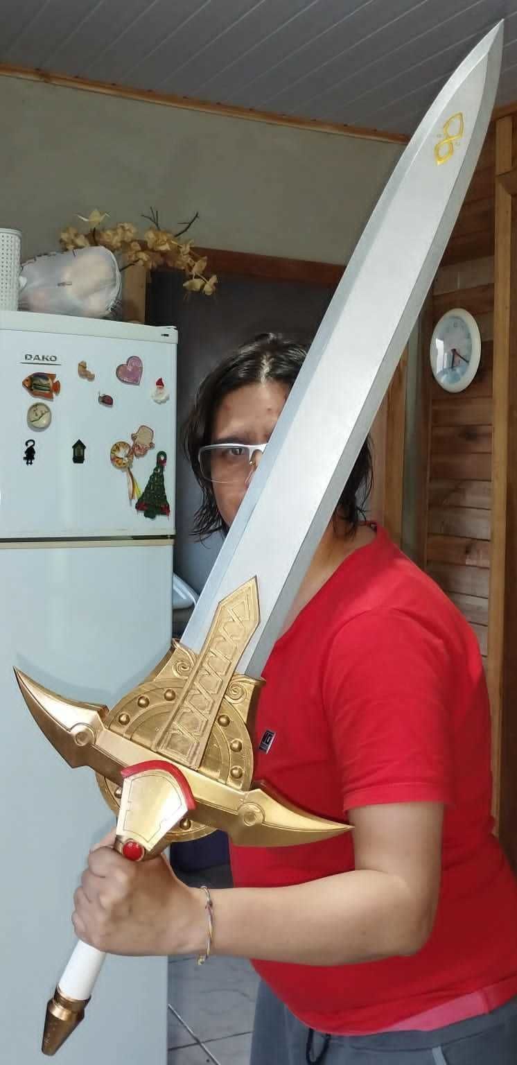 Sonic and the Black Knight - Caliburn Sword 3D print model_9