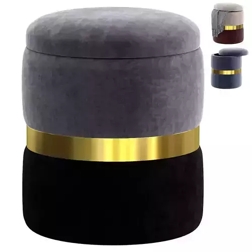 Pouf Arizona 3D model