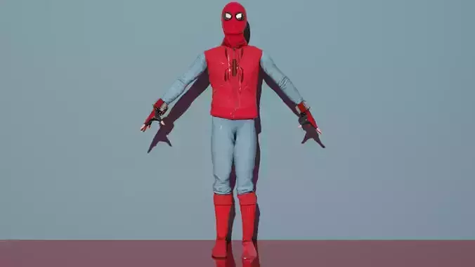 Spiderman Home Made Suit