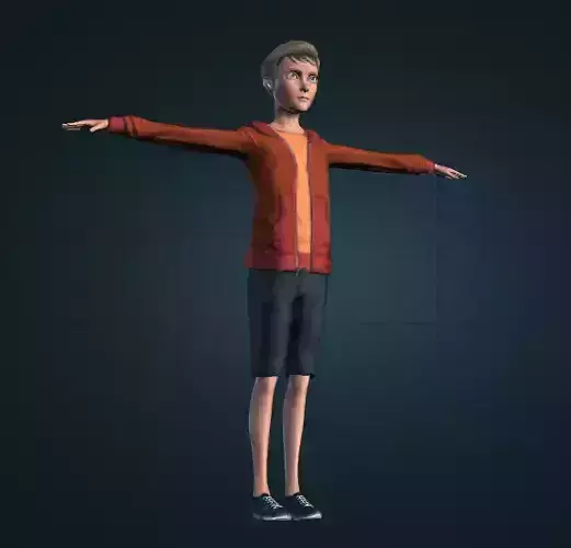 3d model boy
