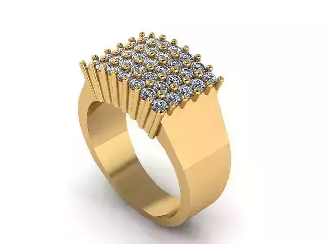 POPCORN 7 X 5 MENS RING