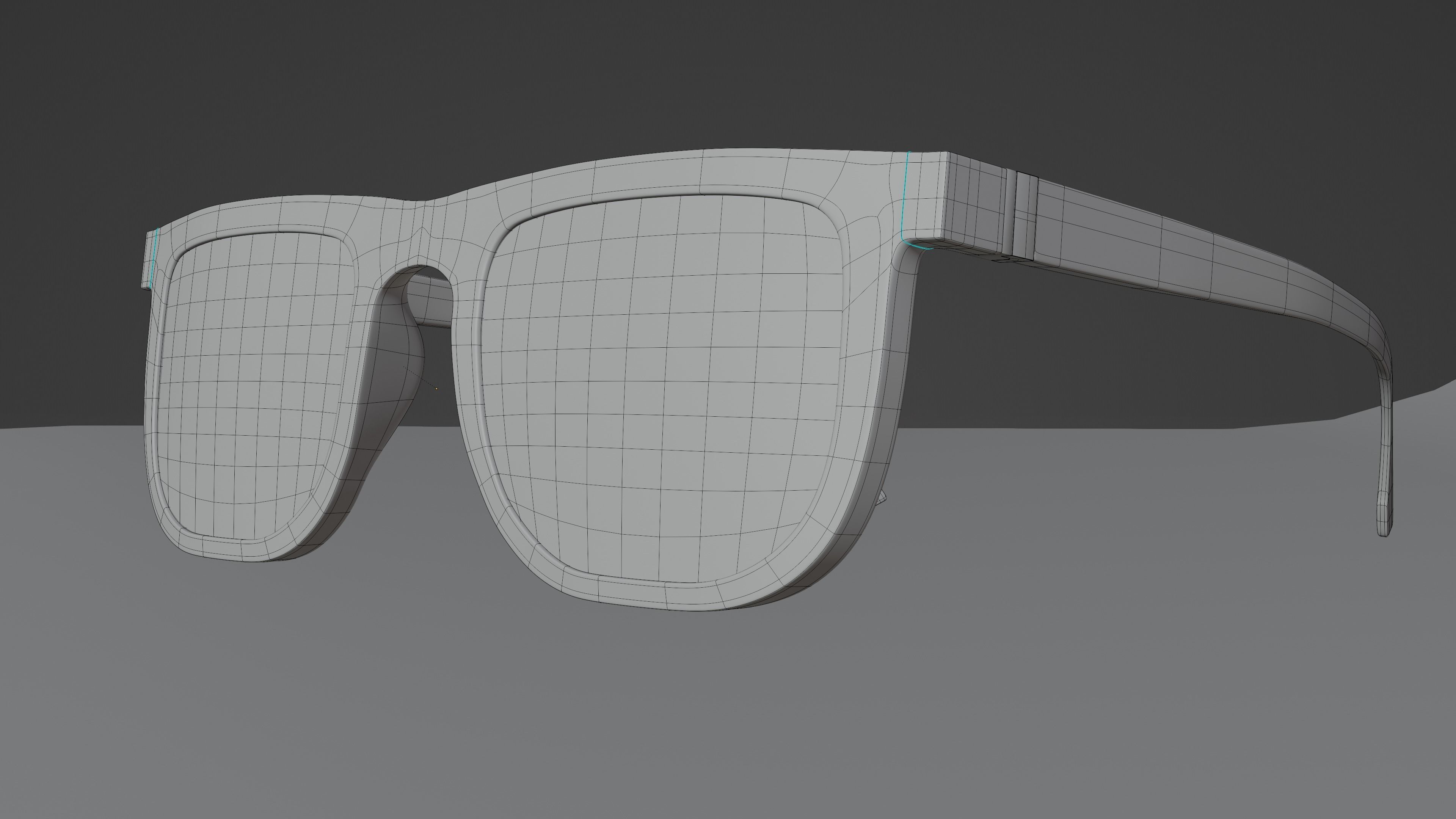 glasses created in blender 3d model 3D model CGTrader
