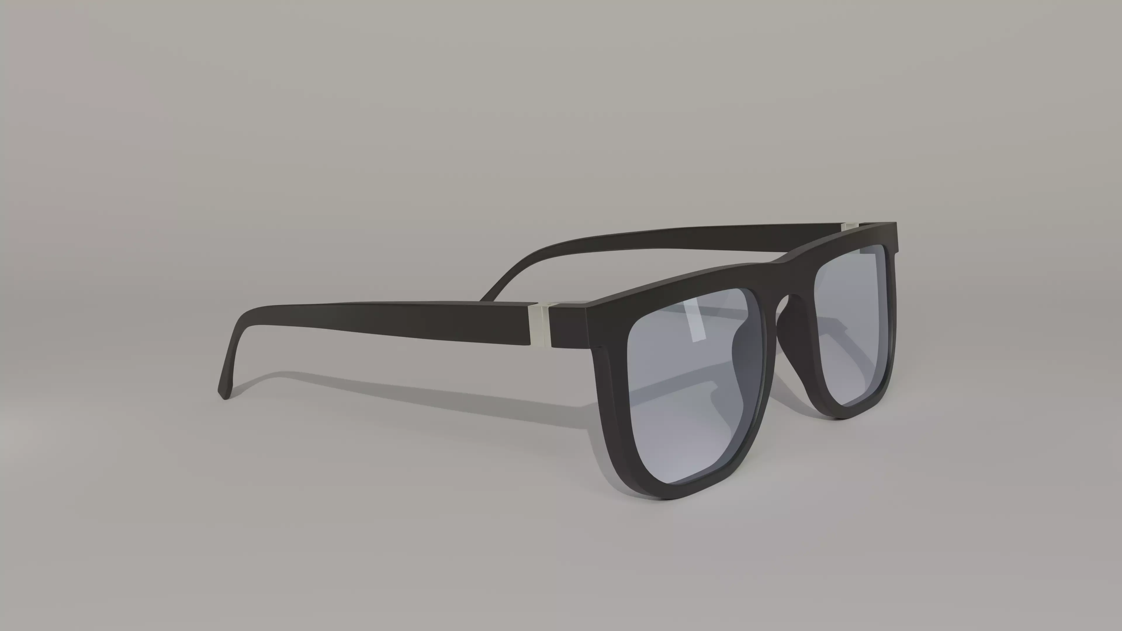 glasses created in blender 3d model 3D model_0