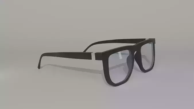 glasses created in blender 3d model 3D model