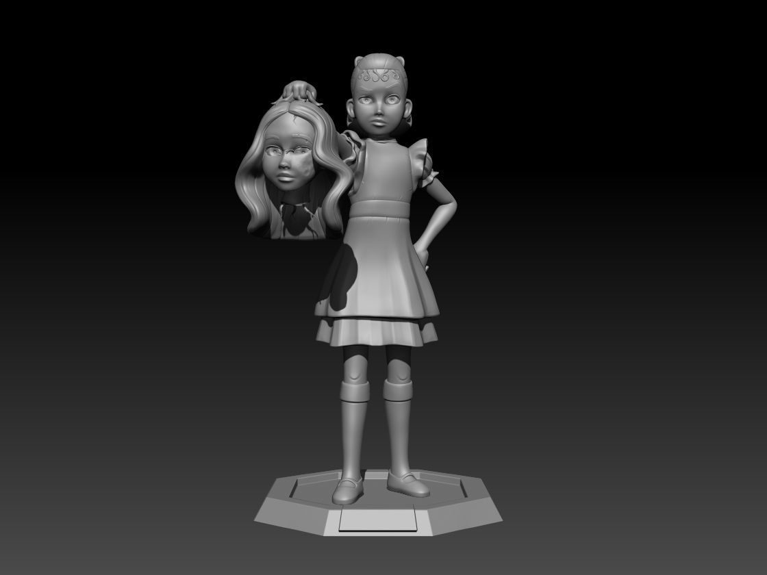 Small Wonder vs M3gan 3D print model_11