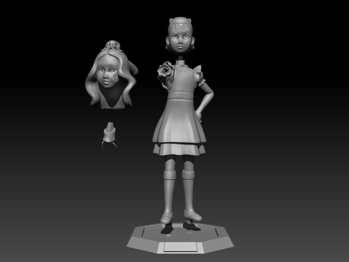 Small Wonder vs M3gan 3D print model_8