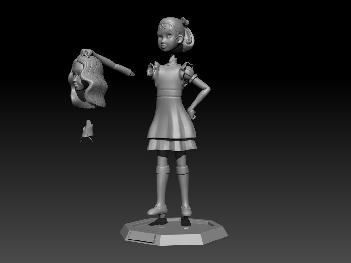 Small Wonder vs M3gan 3D print model_7
