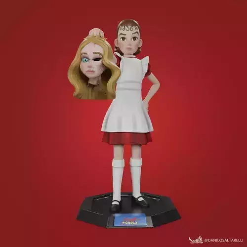 Small Wonder vs M3gan 3D print model