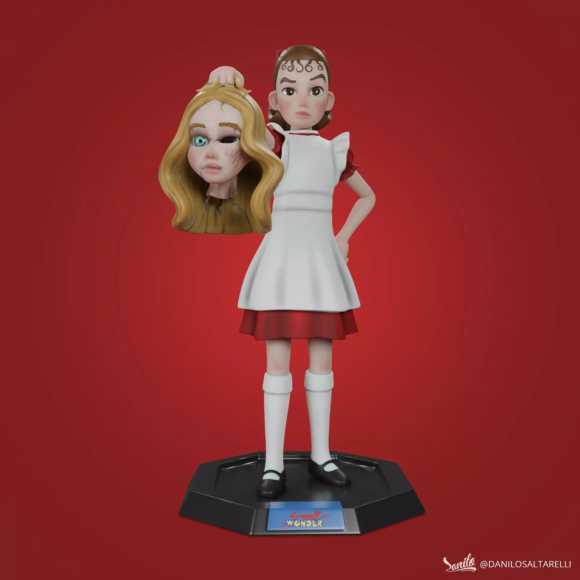 Small Wonder vs M3gan 3D print model_0