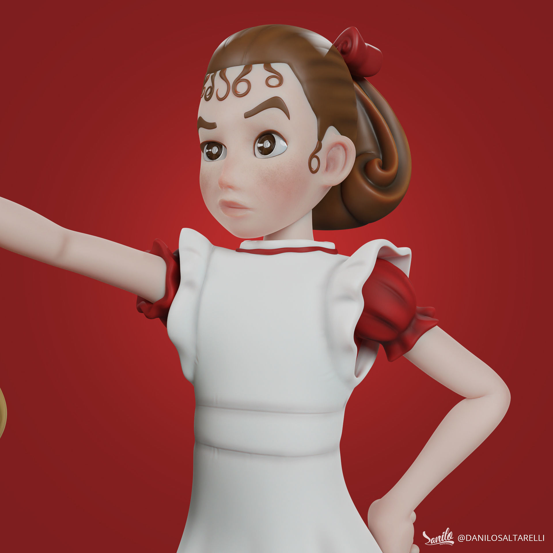 Small Wonder vs M3gan 3D print model_6