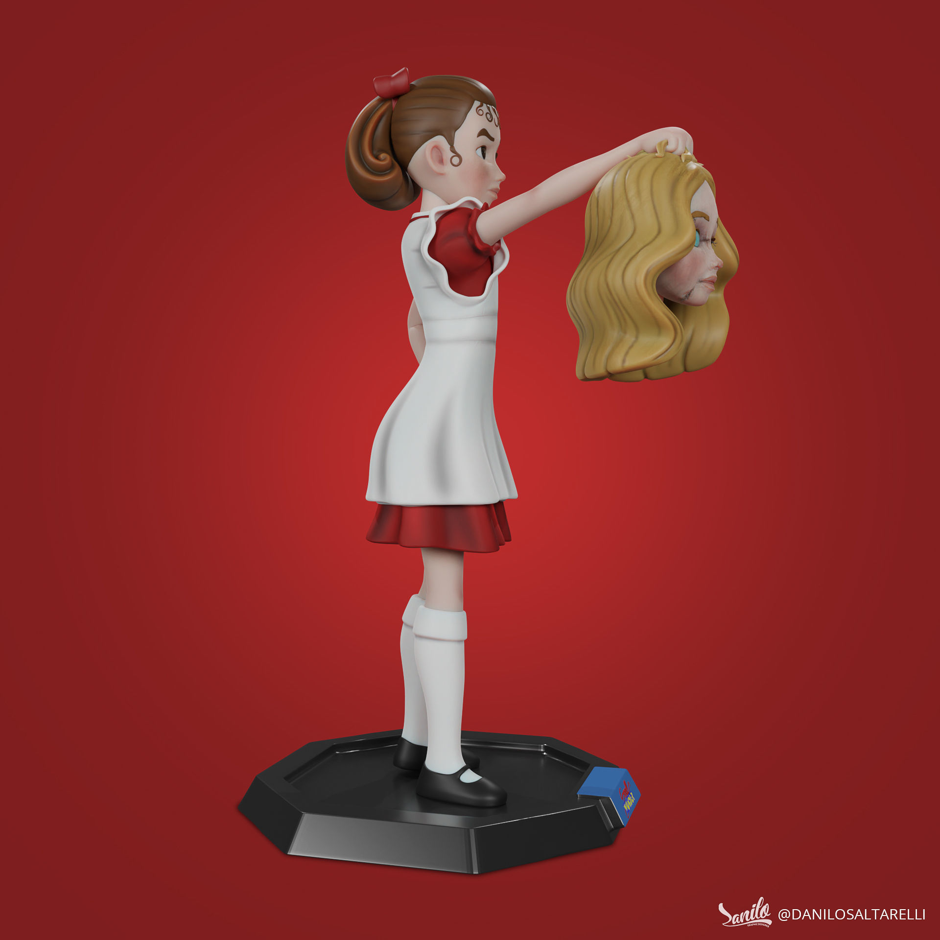 Small Wonder vs M3gan 3D print model_1