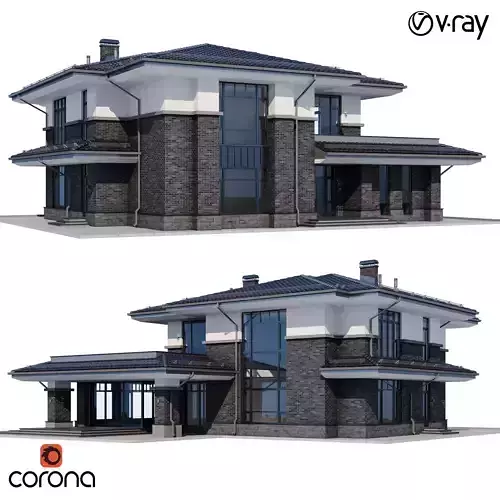 Braiton house 3D model