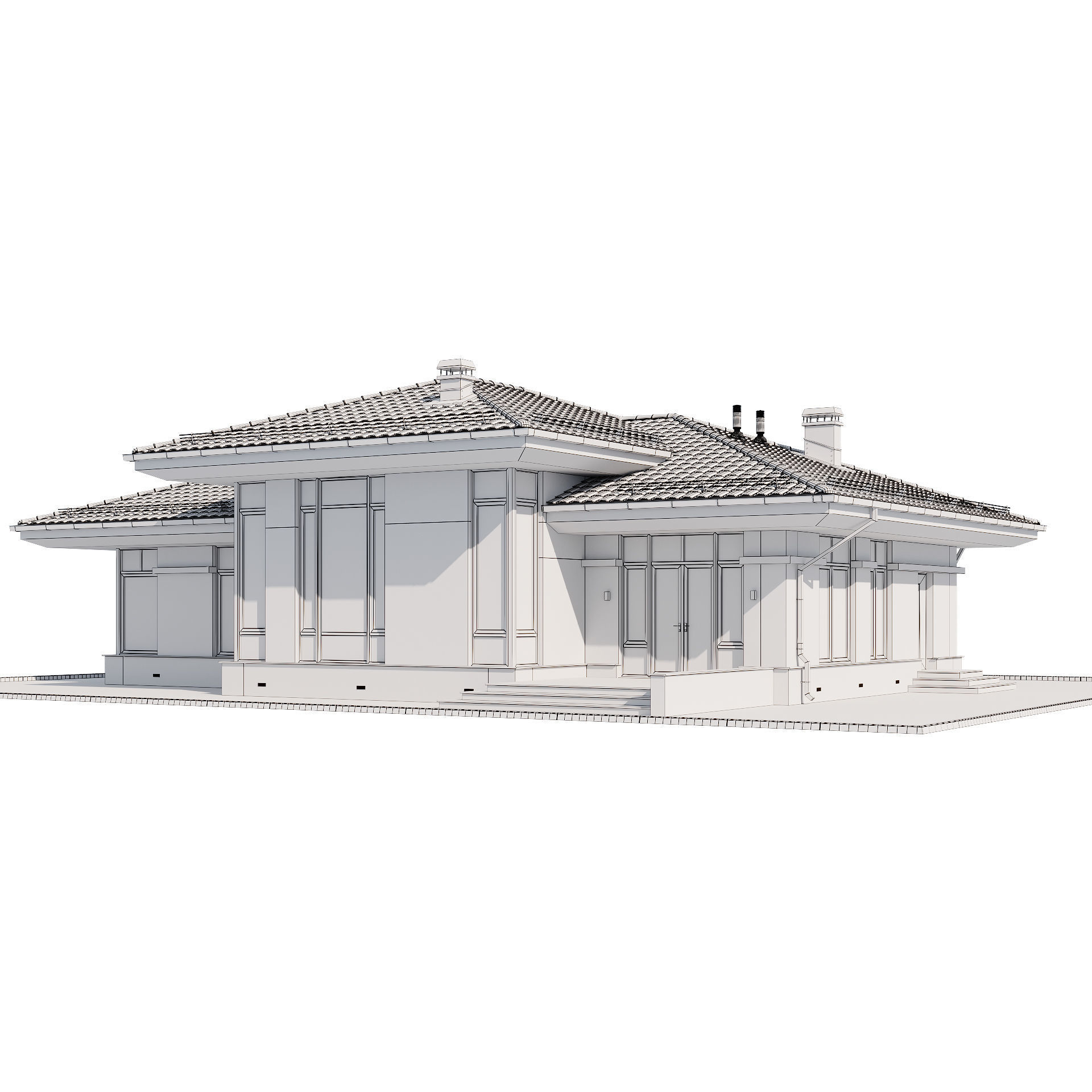 Danio house 3D model_15