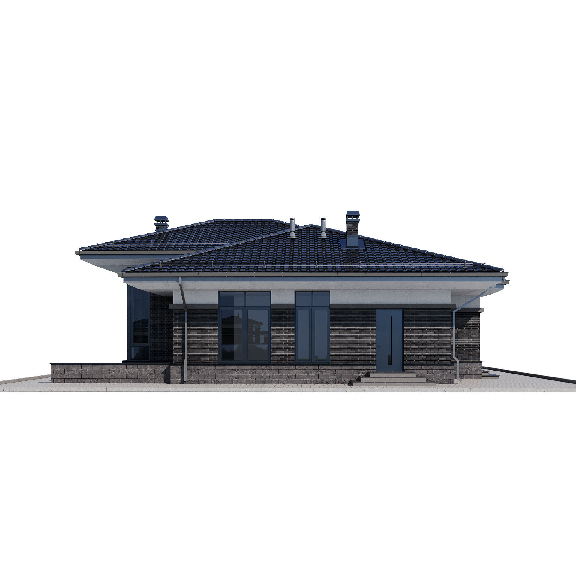 Danio house 3D model_6