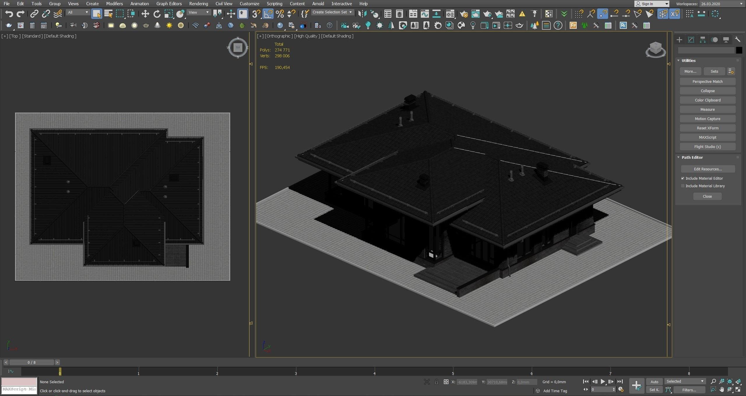 Danio house 3D model_10
