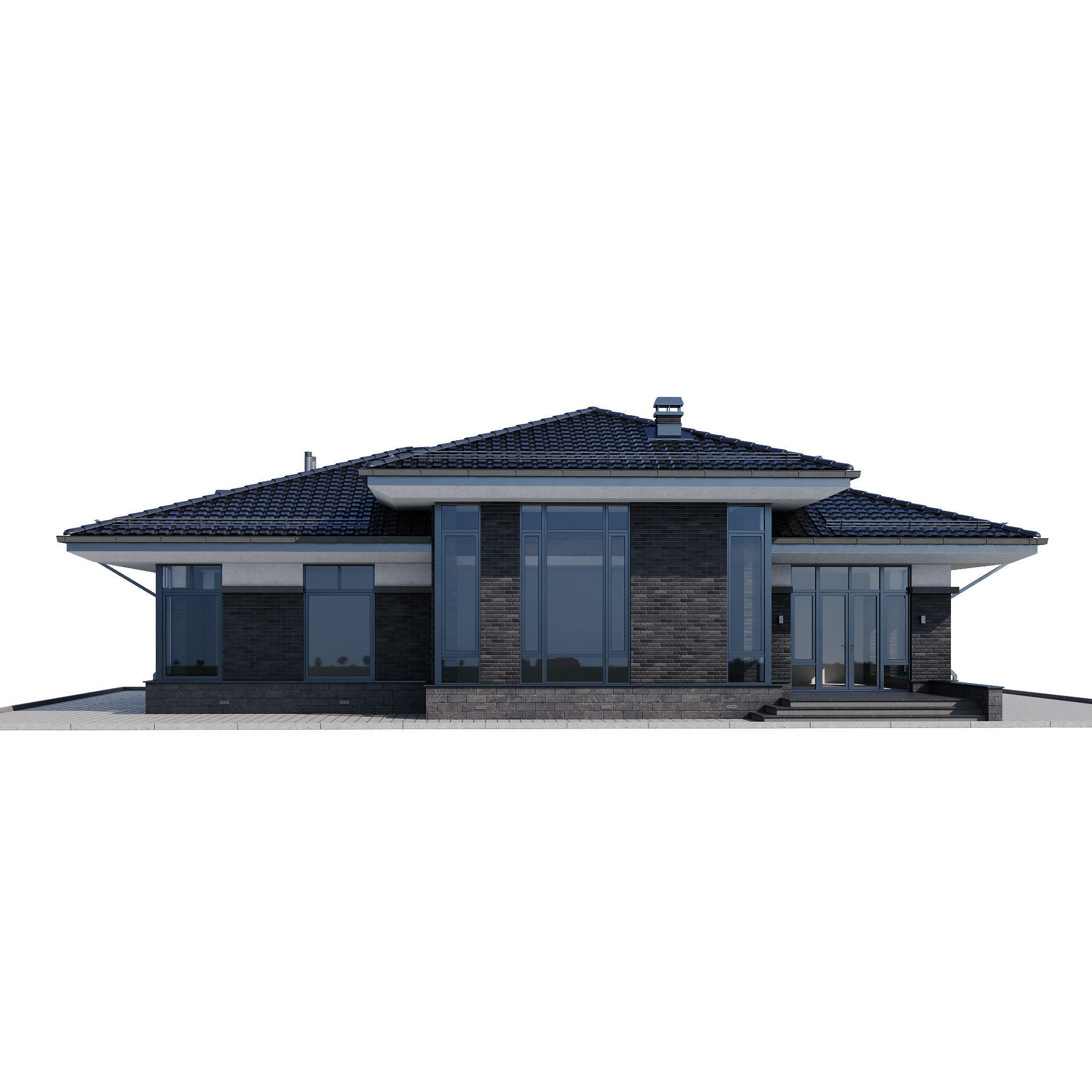 Danio house 3D model_5