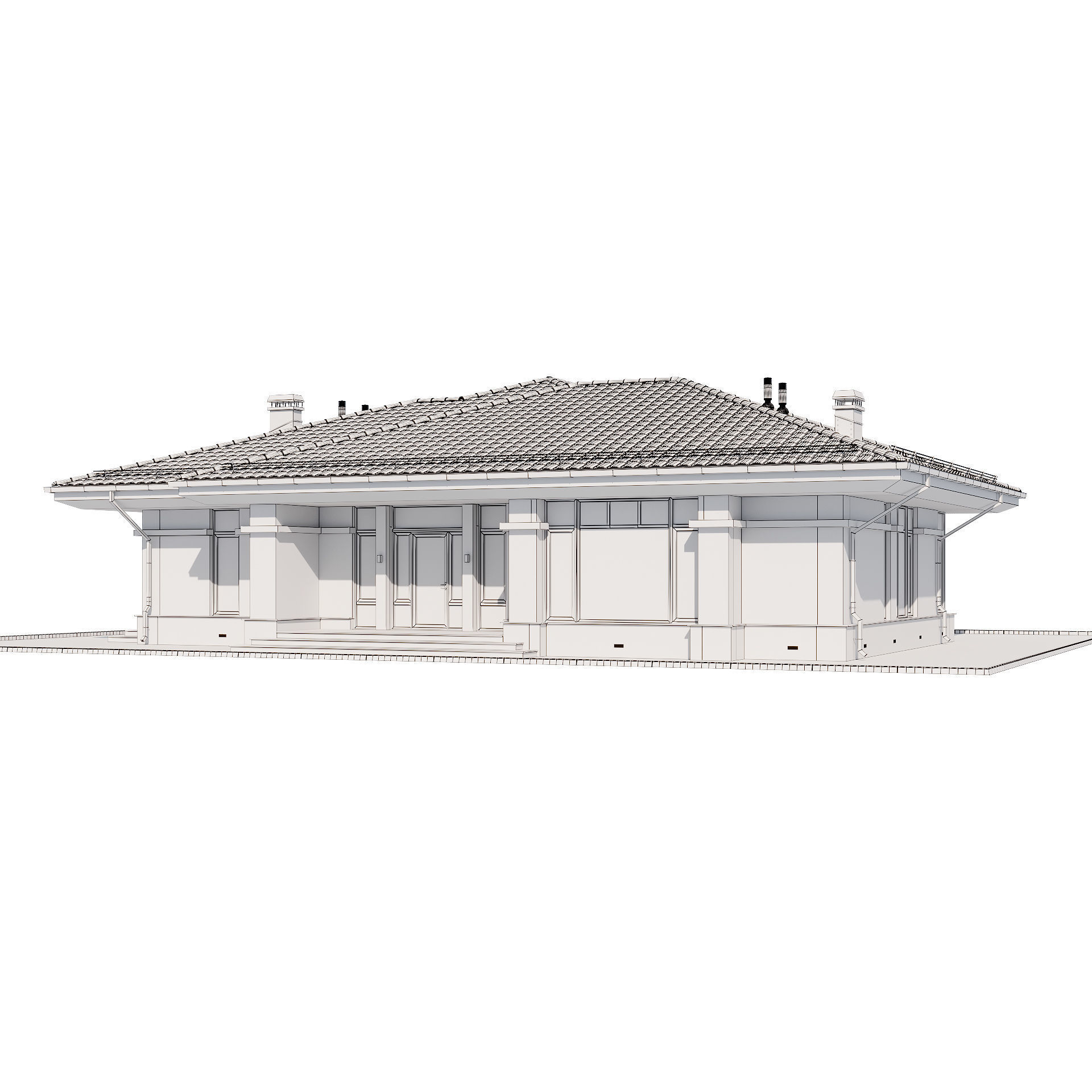 Danio house 3D model_14