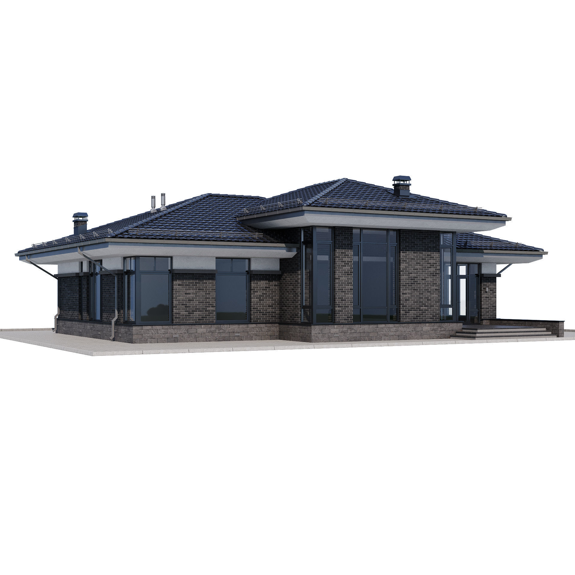 Danio house 3D model_1