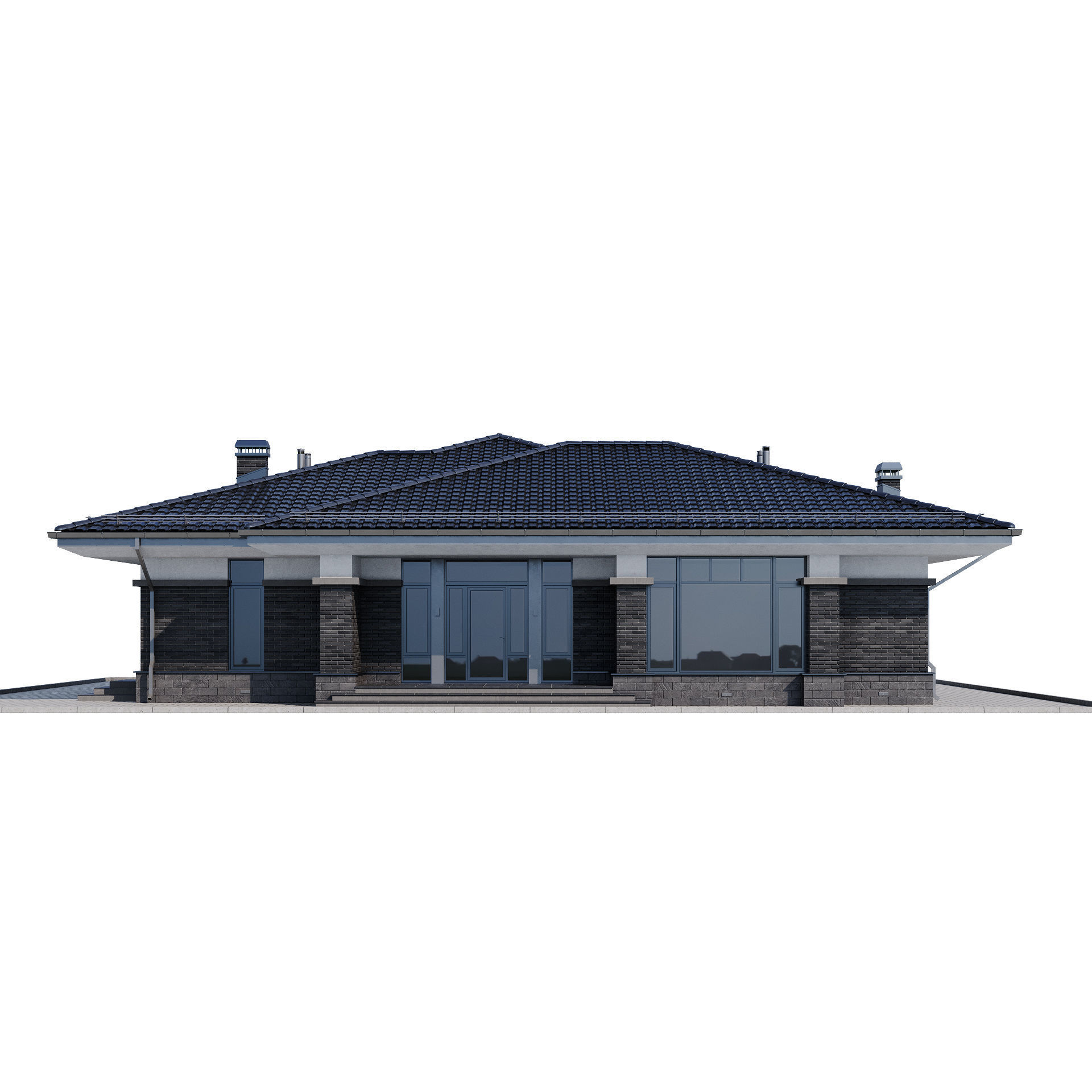 Danio house 3D model_7