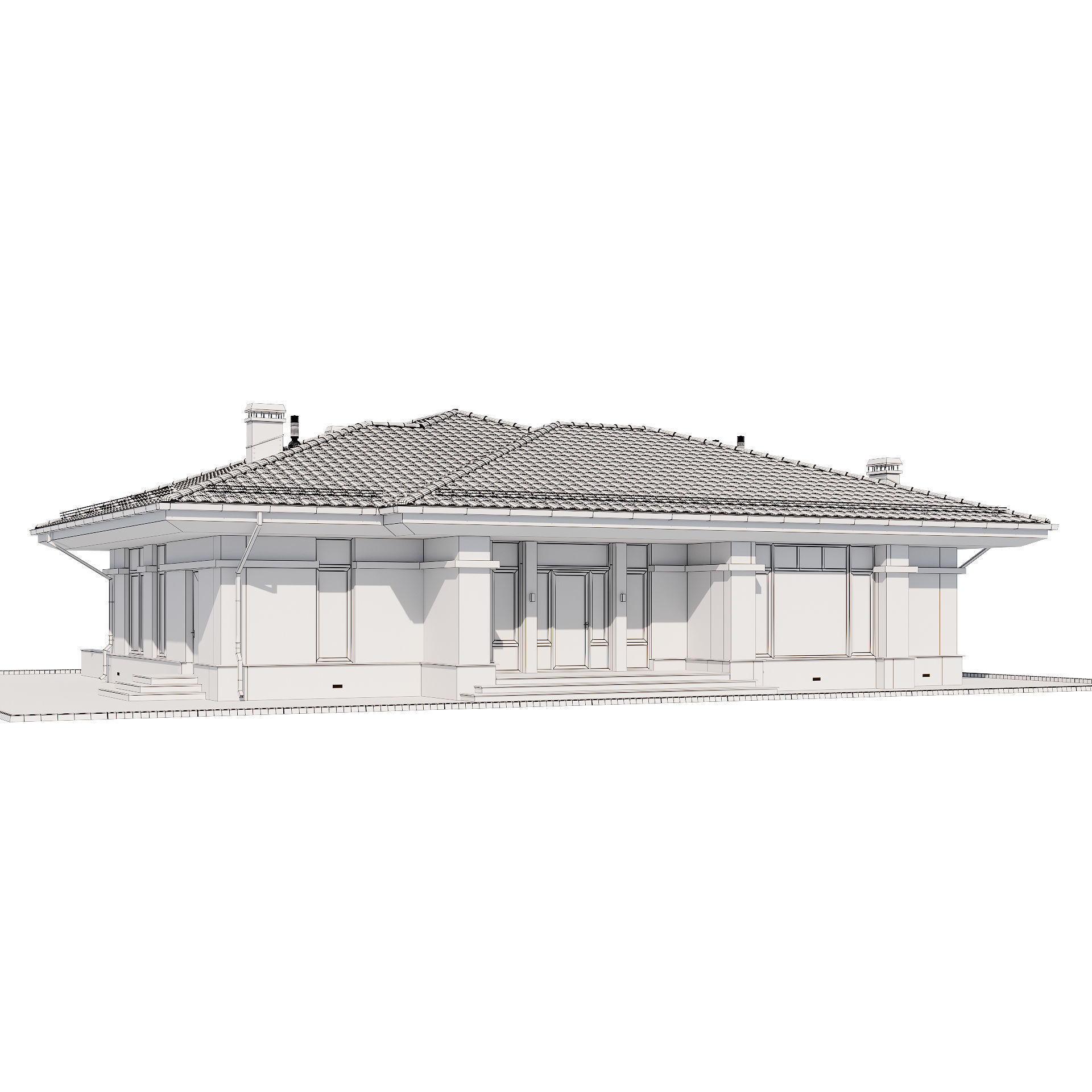 Danio house 3D model_13