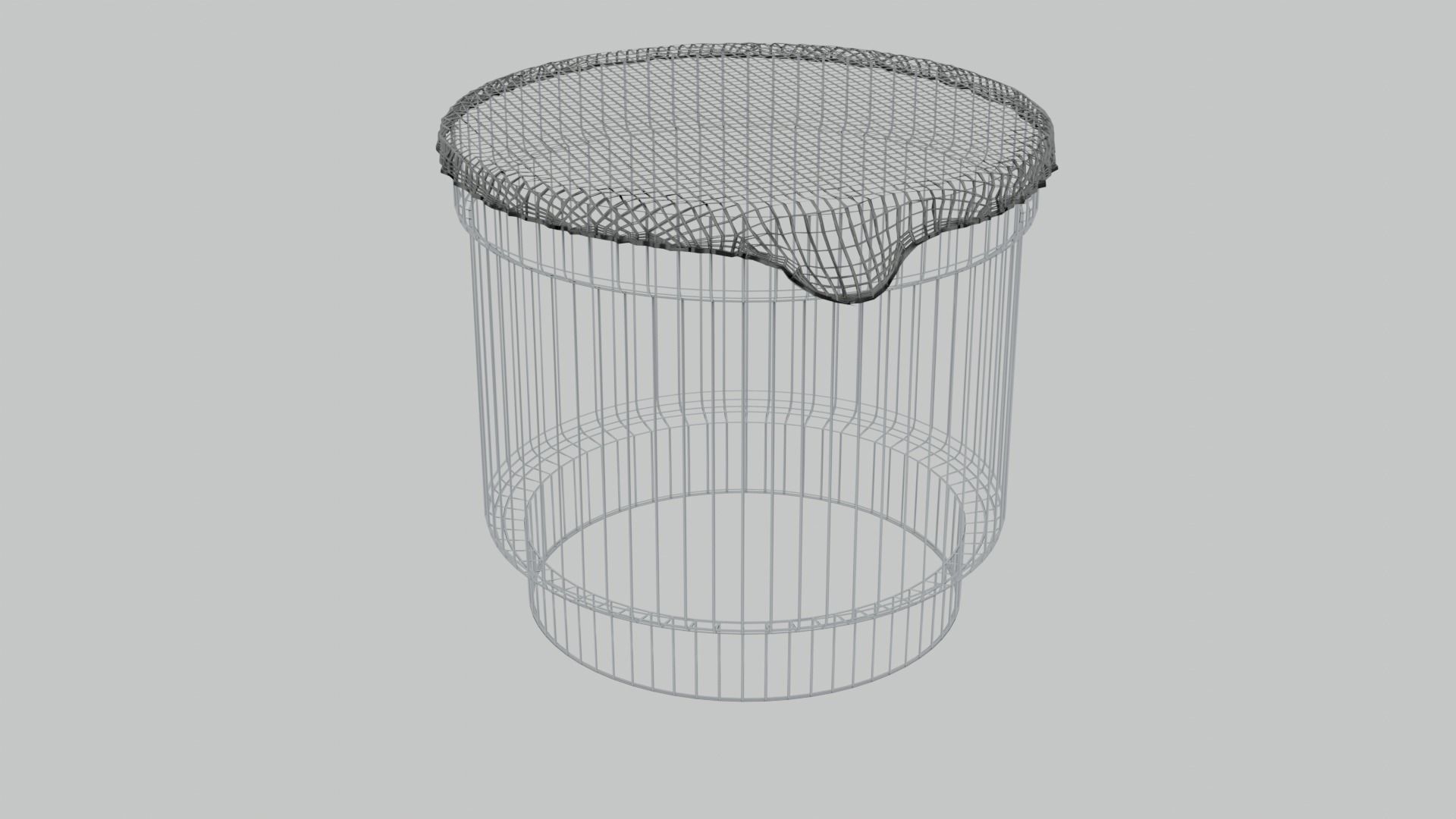 High Quality Yogurt Cup Low-poly 3D model_5