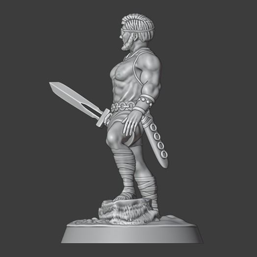 Nippur de Lagash  3D print model_4