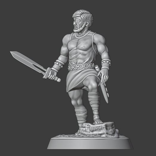 Nippur de Lagash  3D print model_3