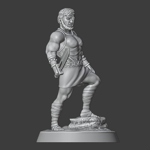 Nippur de Lagash  3D print model_7