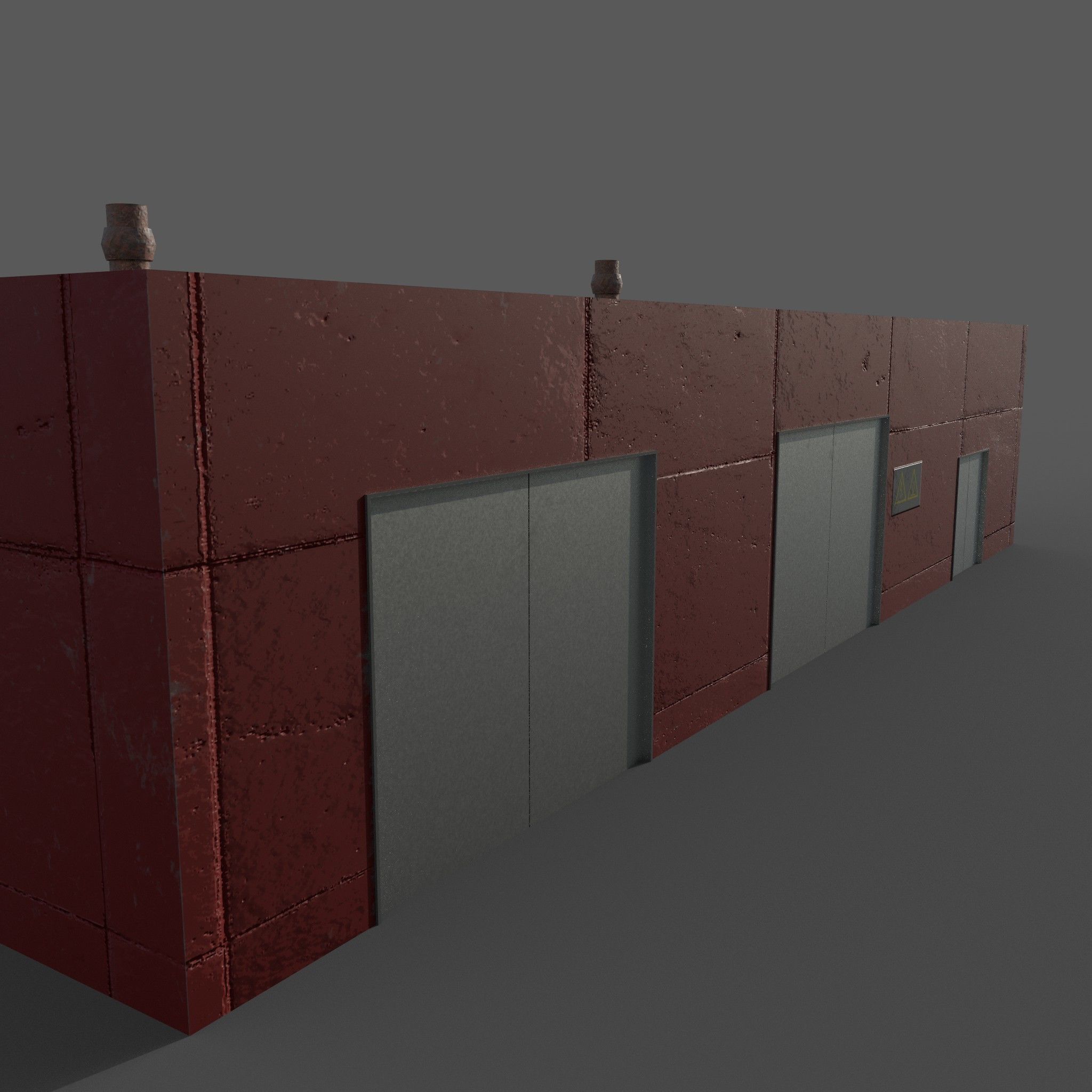 Nuclear power plant 3D model_35