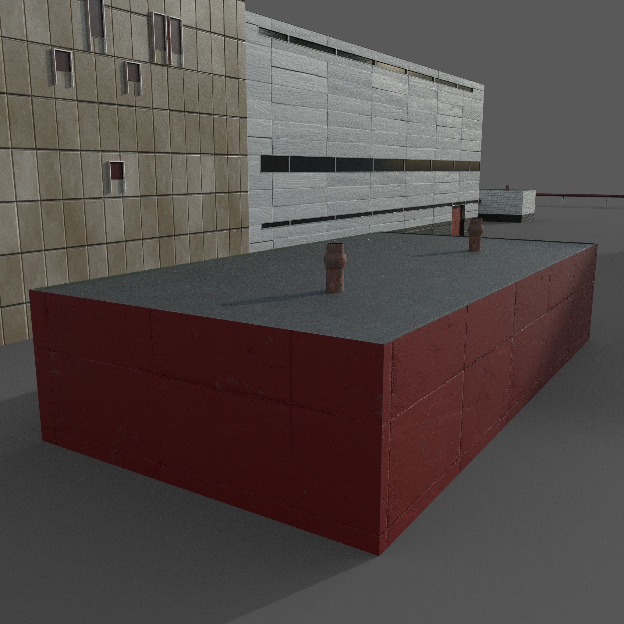 Nuclear power plant 3D model_34