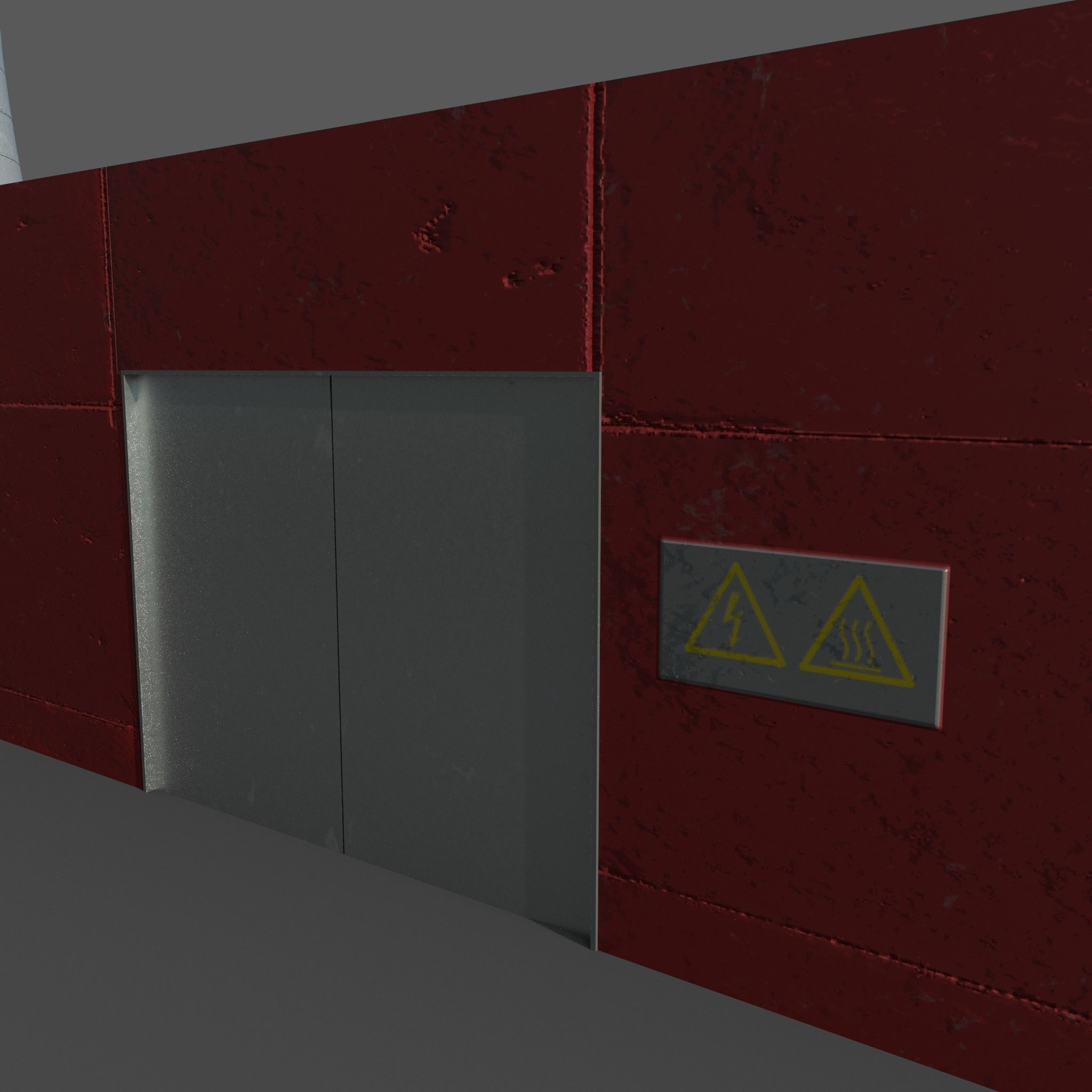 Nuclear power plant 3D model_36