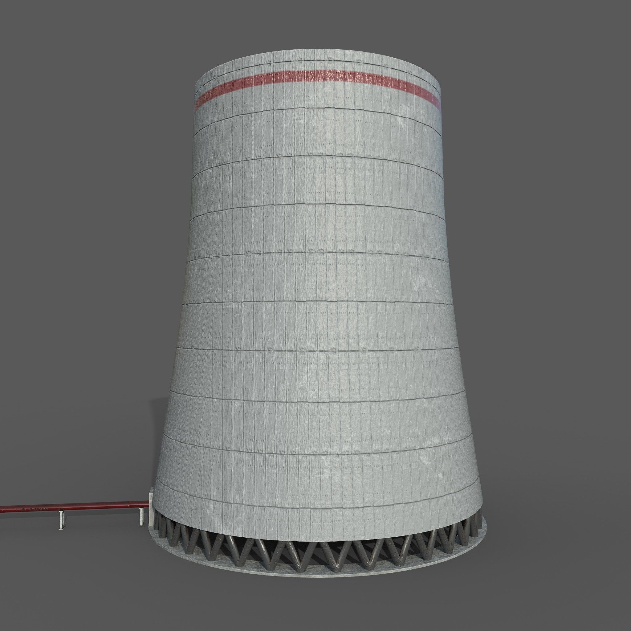 Nuclear power plant 3D model_17