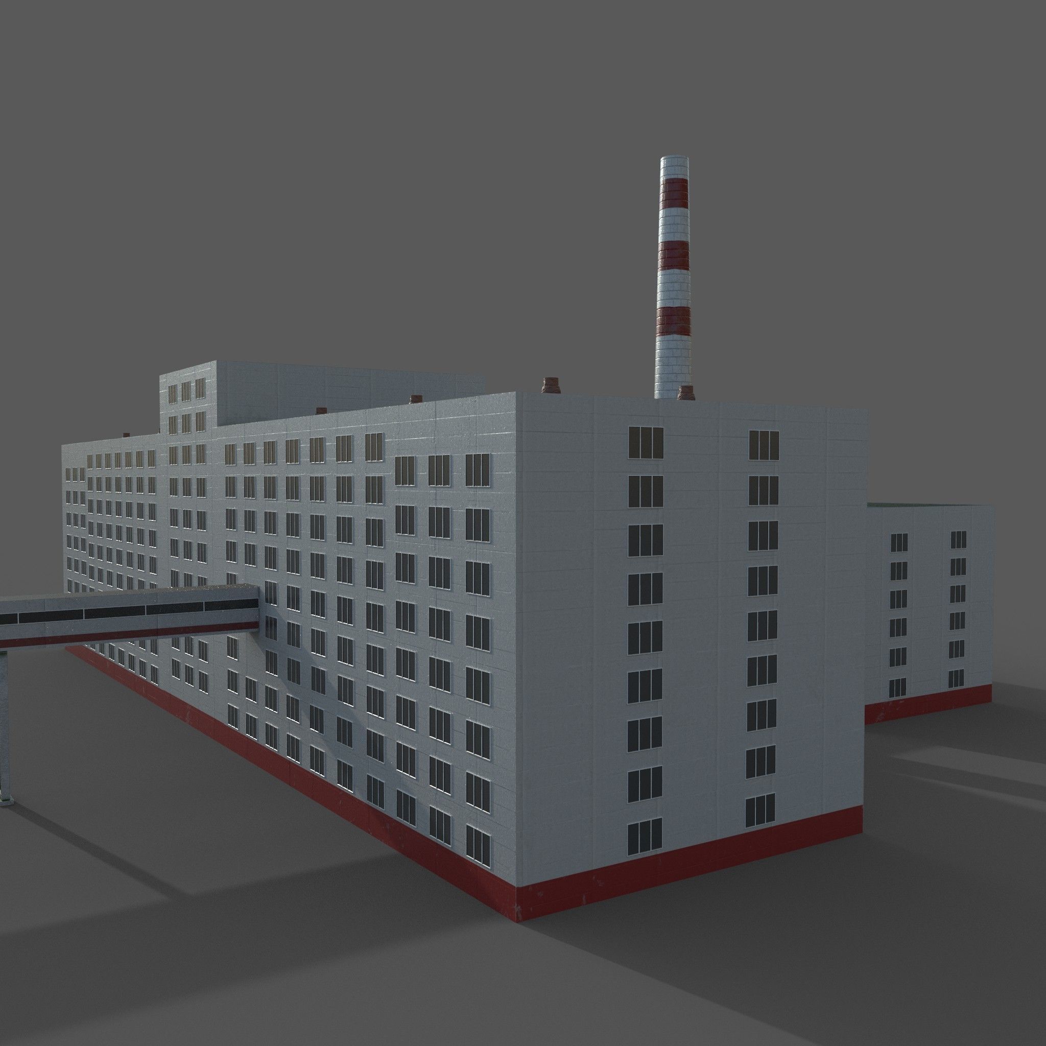 Nuclear power plant 3D model_25