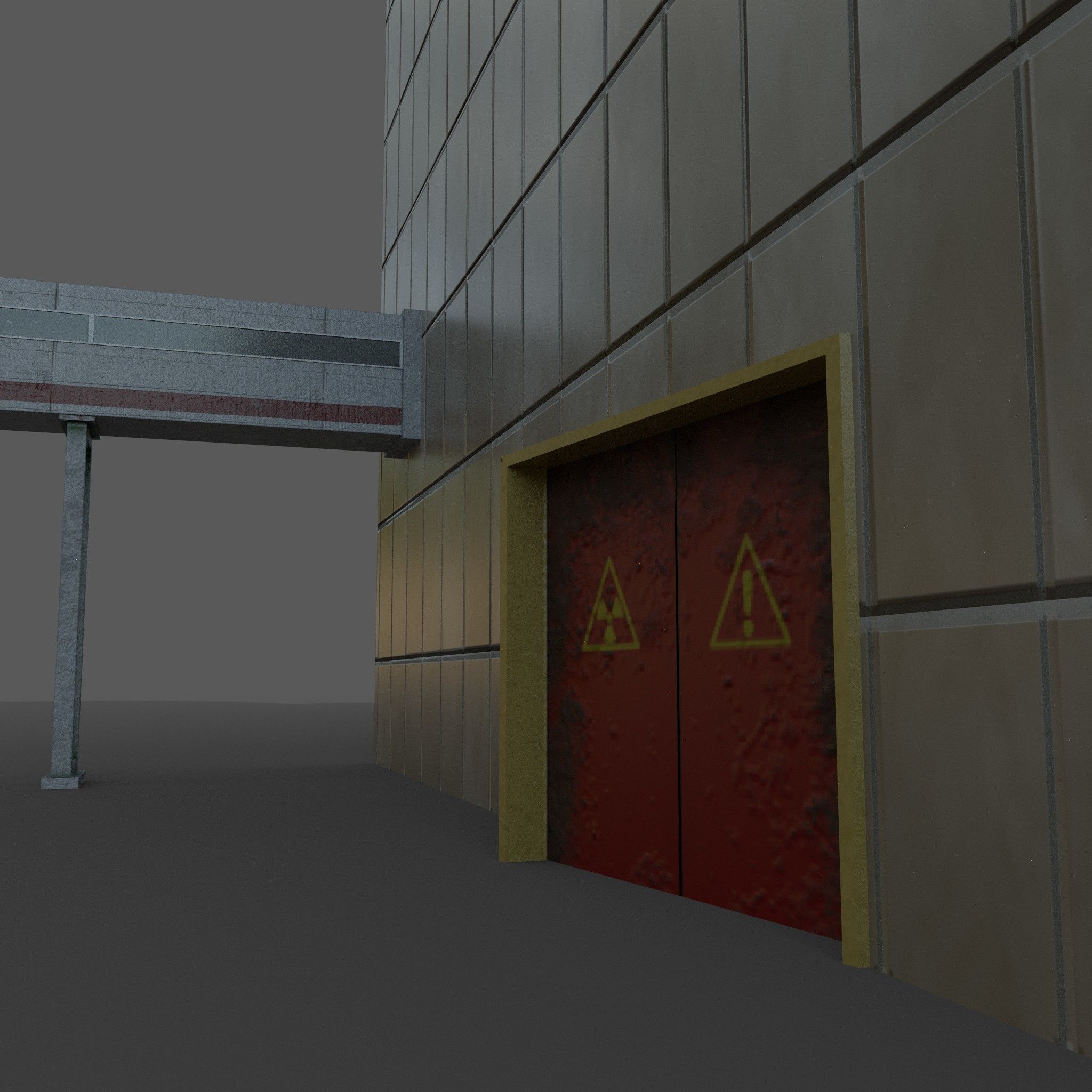 Nuclear power plant 3D model_13