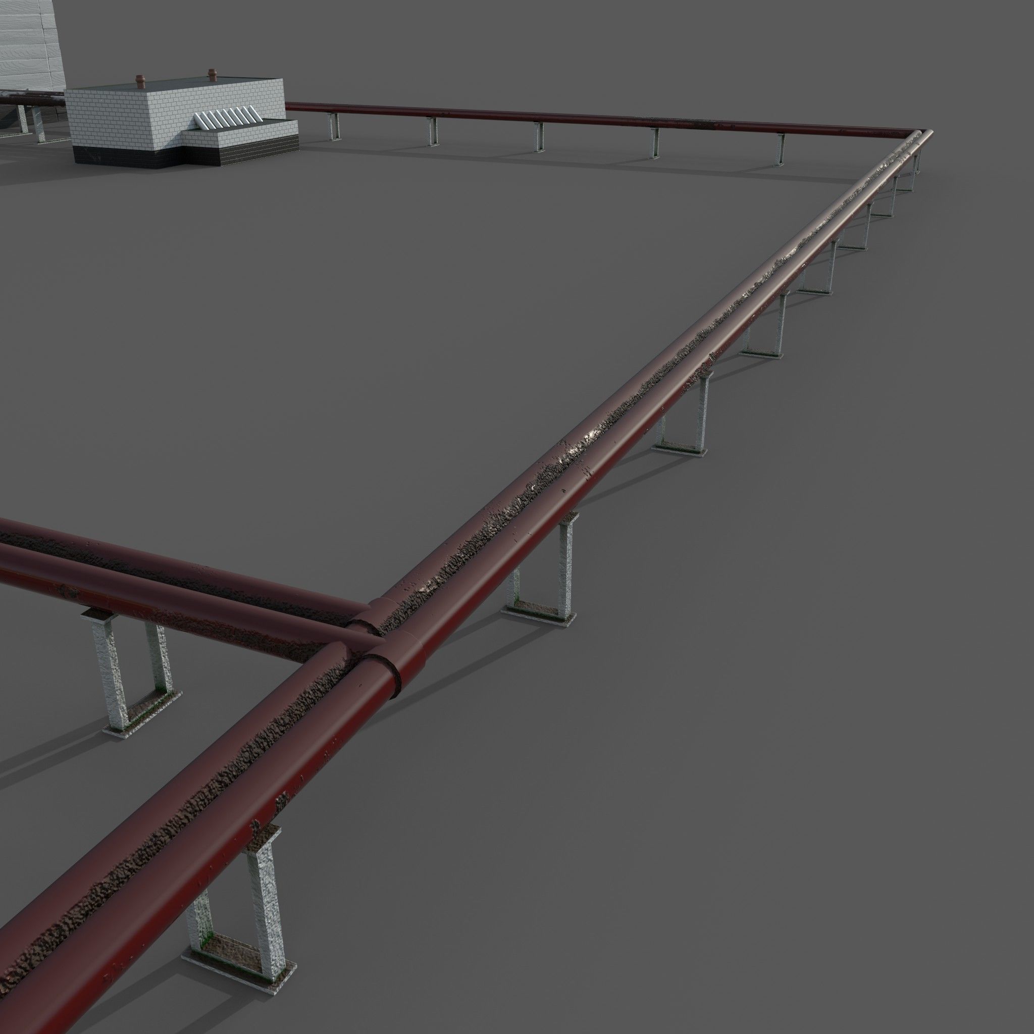 Nuclear power plant 3D model_21