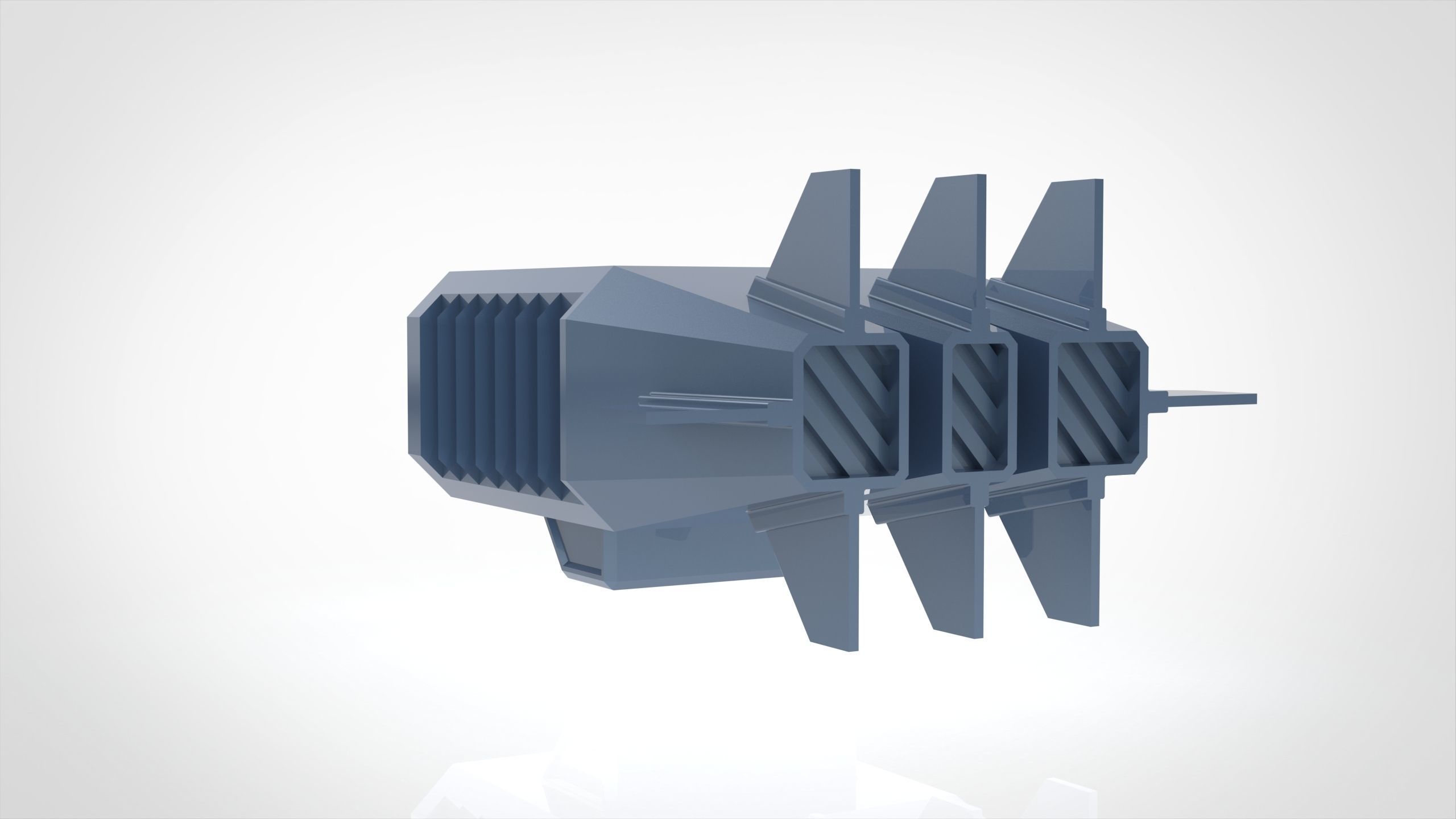 Apple Watch Dock as Amphibian Shipyard  3D print model_2