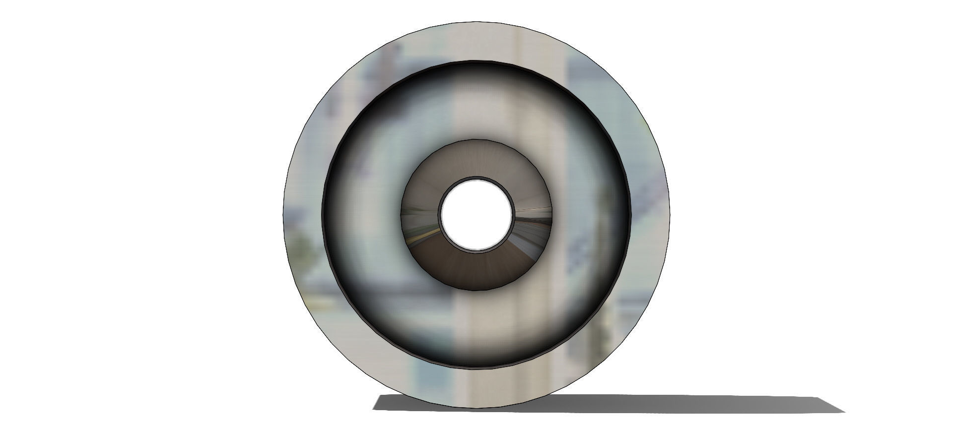 Wheel Schioppa R 414 BFS Roda 3D model_26