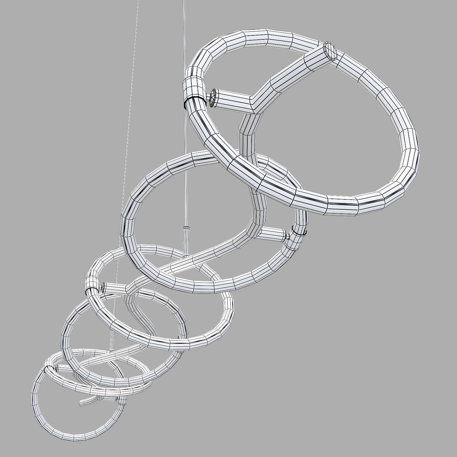 Trio olympus  3D model_7