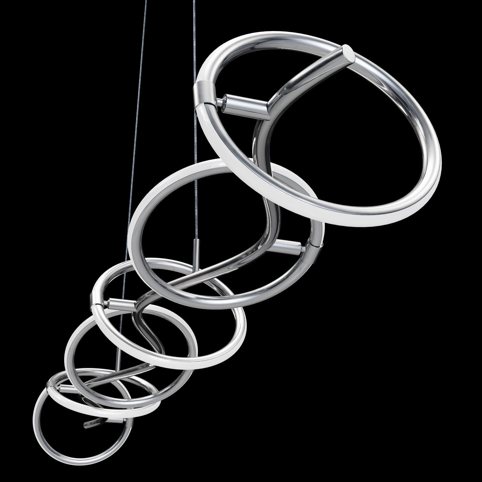 Trio olympus  3D model_2