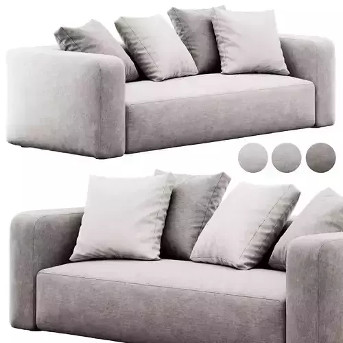 Cigar Ankara Sofa by article 3D model