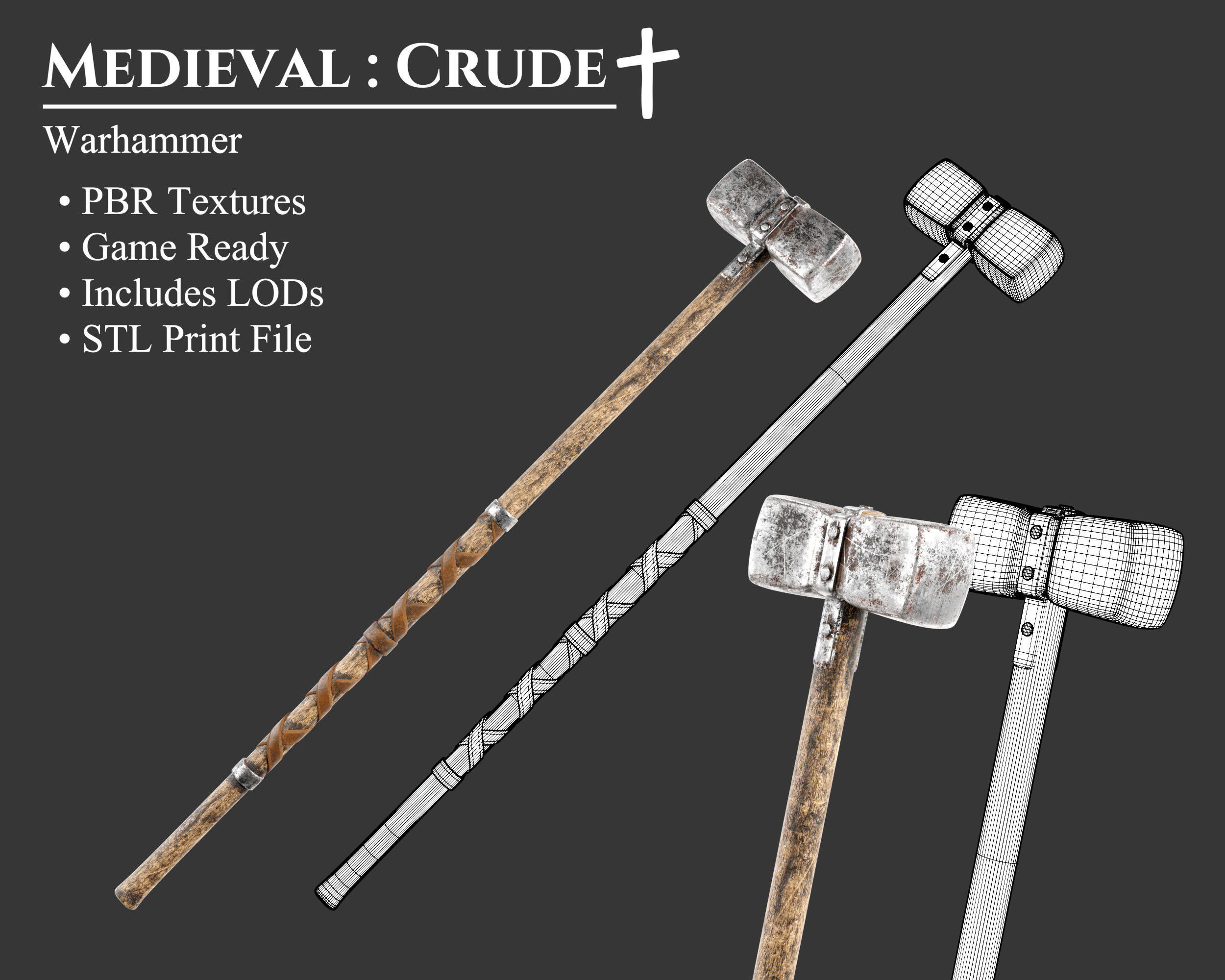 Medieval Collection Crude Man at Arms _16