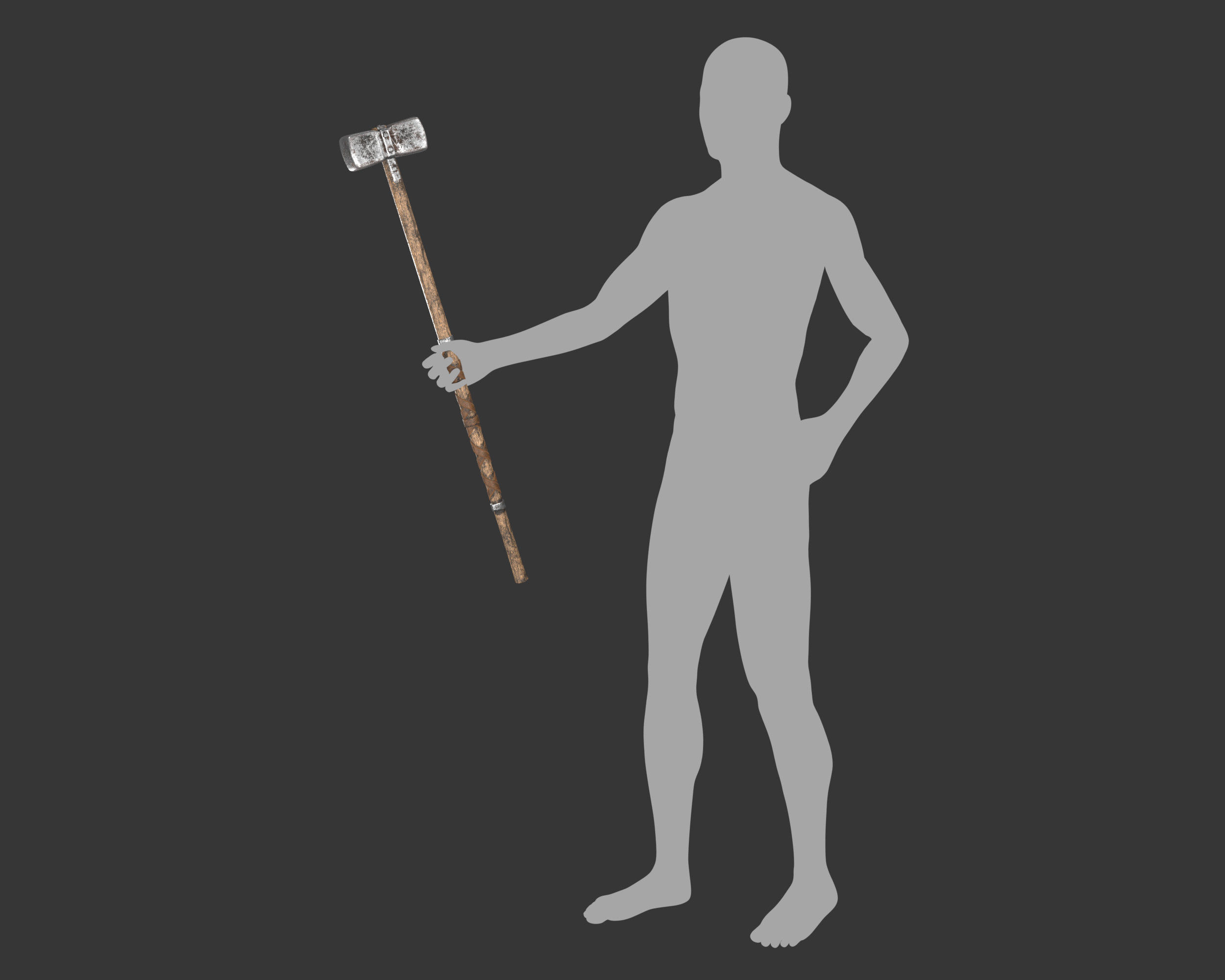 Medieval Collection Crude Man at Arms _18