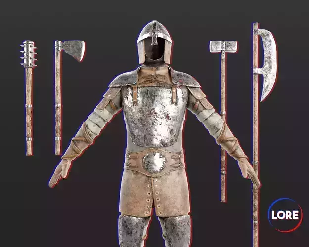 Medieval Collection Crude Man at Arms 