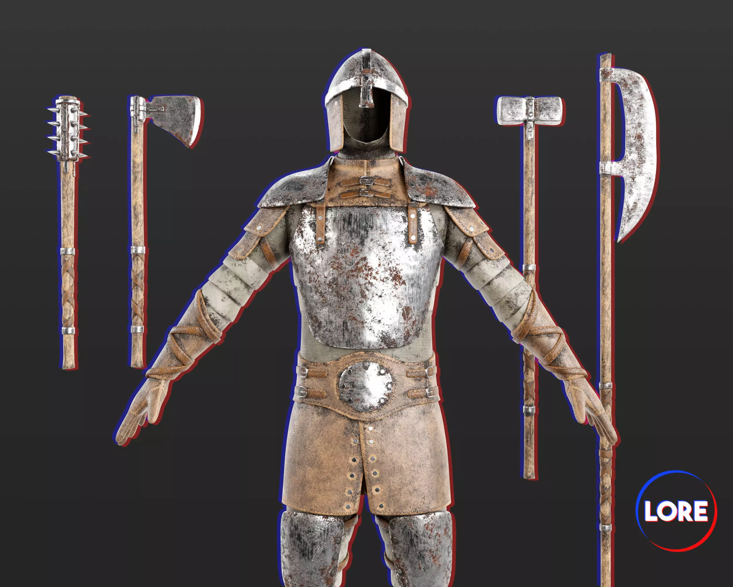 Medieval Collection Crude Man at Arms _0