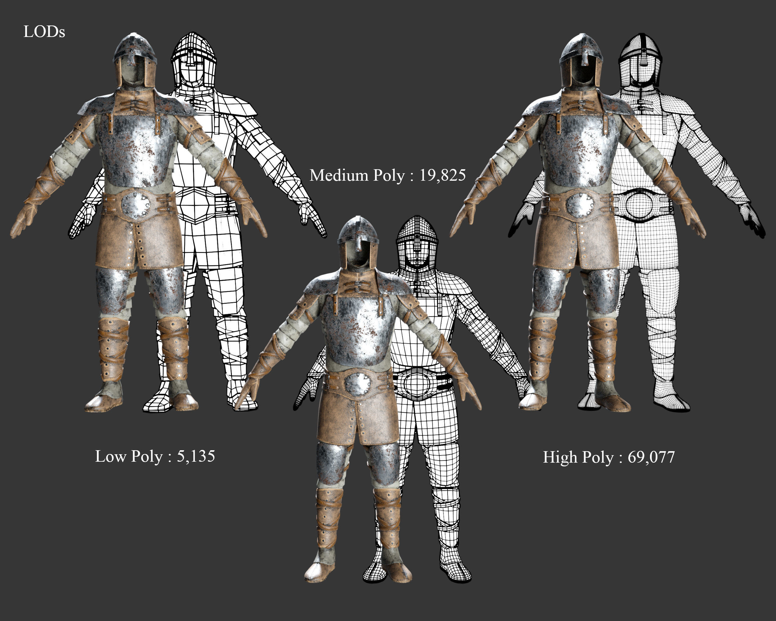Medieval Collection Crude Man at Arms _3