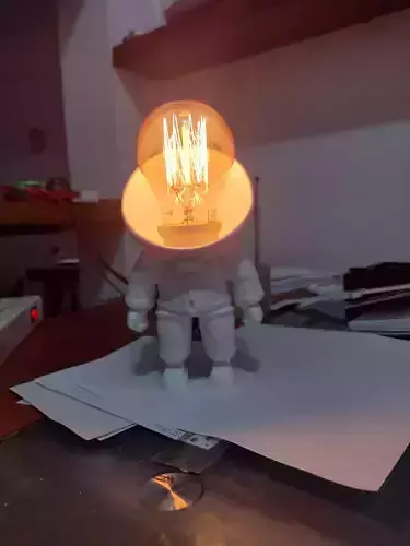 Desk lamp astronaut Cosmic Illumination Desk Lamp Astronaut