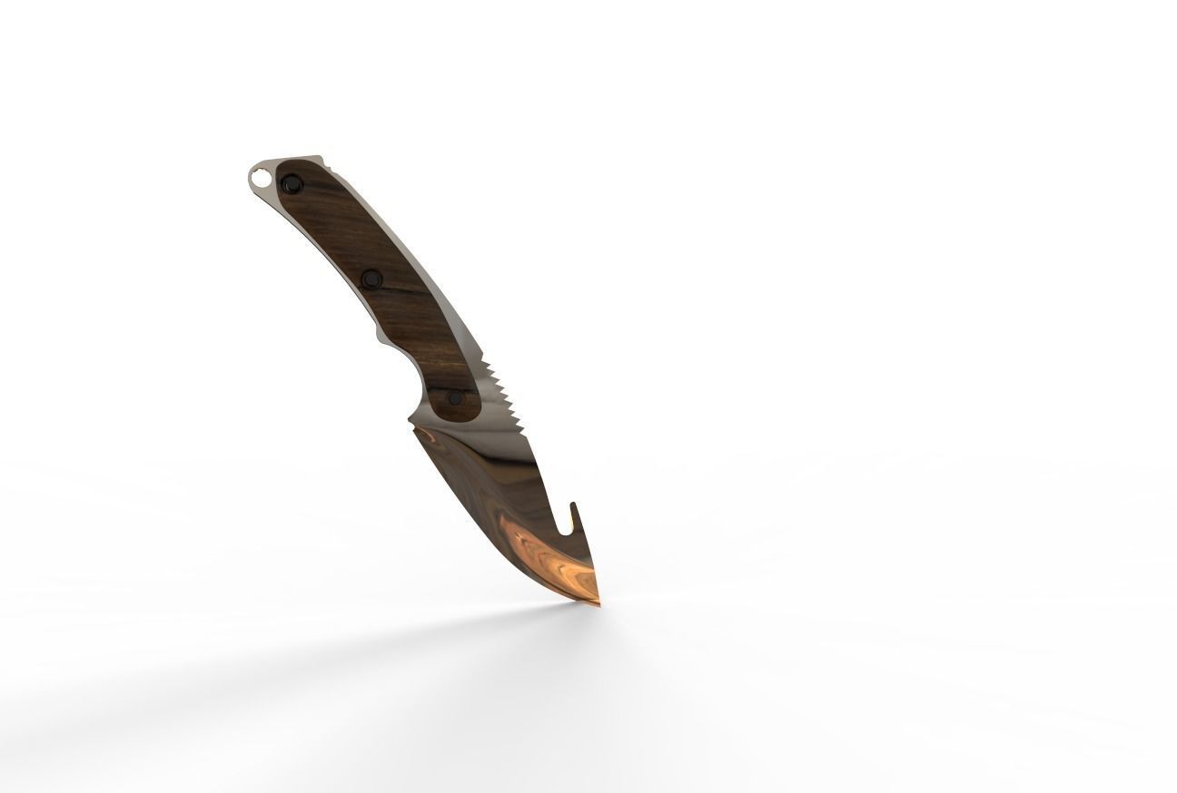 CSGO Knife 3D model 3D printable | CGTrader