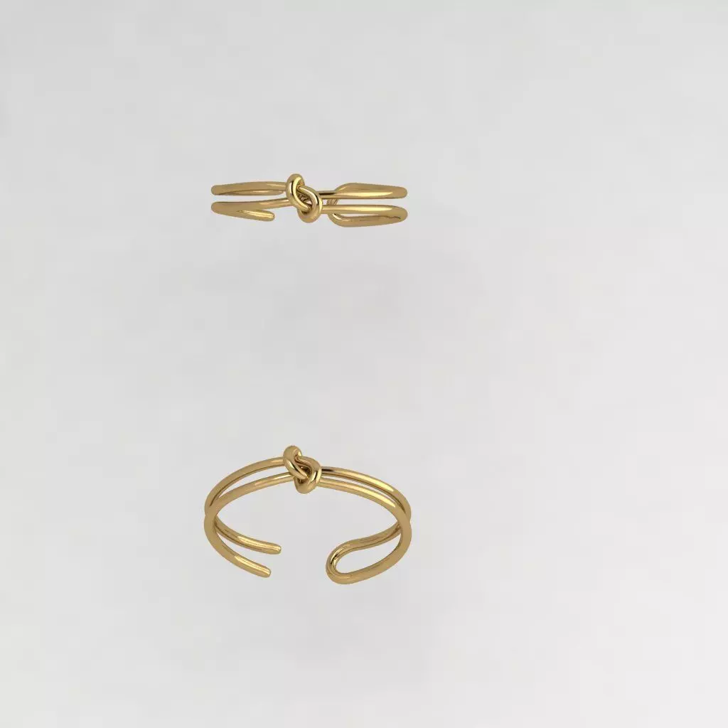 forever bond ring 3D print model