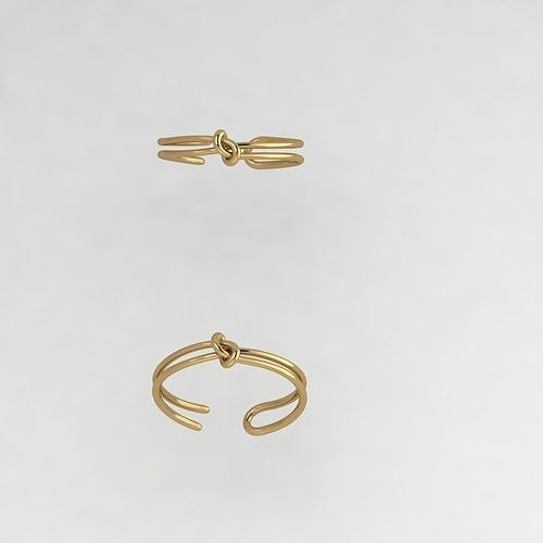 forever bond ring 3D print model