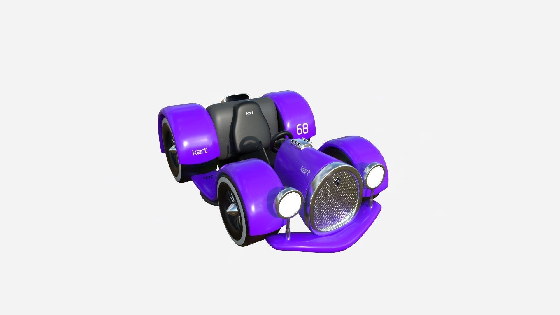100 Cartoon Karts Super Collection - Vehicle Racing Design _68